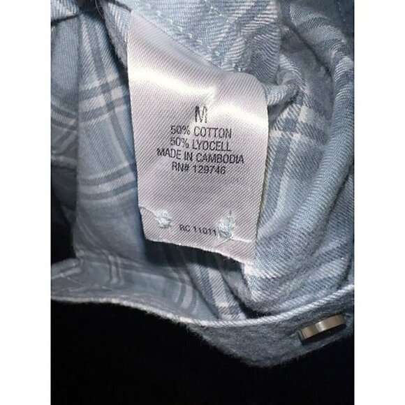 RIDGECUT TOUGHWEAR MEN'S FLANNEL SHIRT MED Workshirt Strong Material - Picture 4 of 6